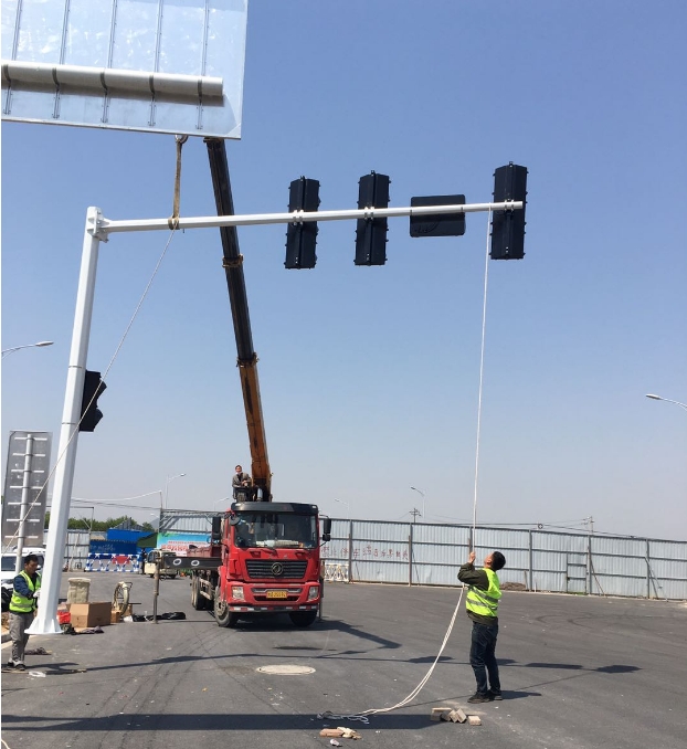 信號(hào)燈施工案例